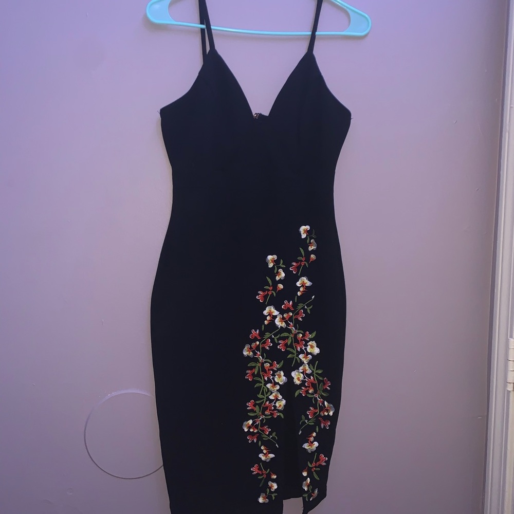 Mini Slit Dress